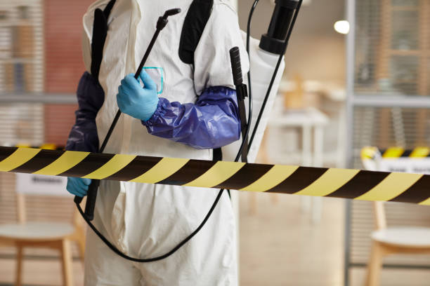 Professional Sewage Cleanup technician working in Chesterfield, SC